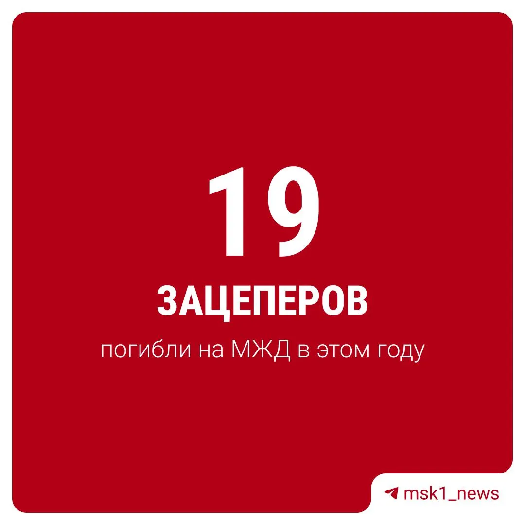 По данным МЖД, в 2026 году 37 человек получили травмы при зацепинге на Московской железной дороге, 35 из пострадавших — дети. Число случаев выросло на 12% по сравнению с прошлым годом.