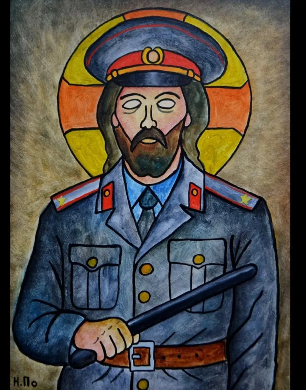 Художник Никита Поздняков сообщил, что 18 июня у него и у коллег прошёл обыск; его допрашивали в ФСБ и Следственном комитете. Обыск, по словам художника, может быть связан с претензиями к выставке в Москве.