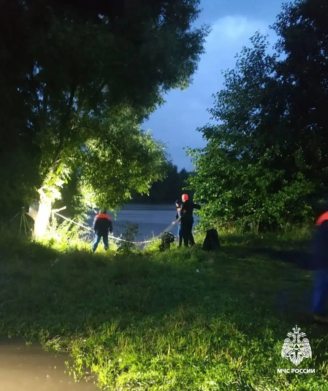 Во время игры у пруда в Подмосковье мальчик попытался достать мяч и ушёл под воду примерно в пяти метрах от берега.