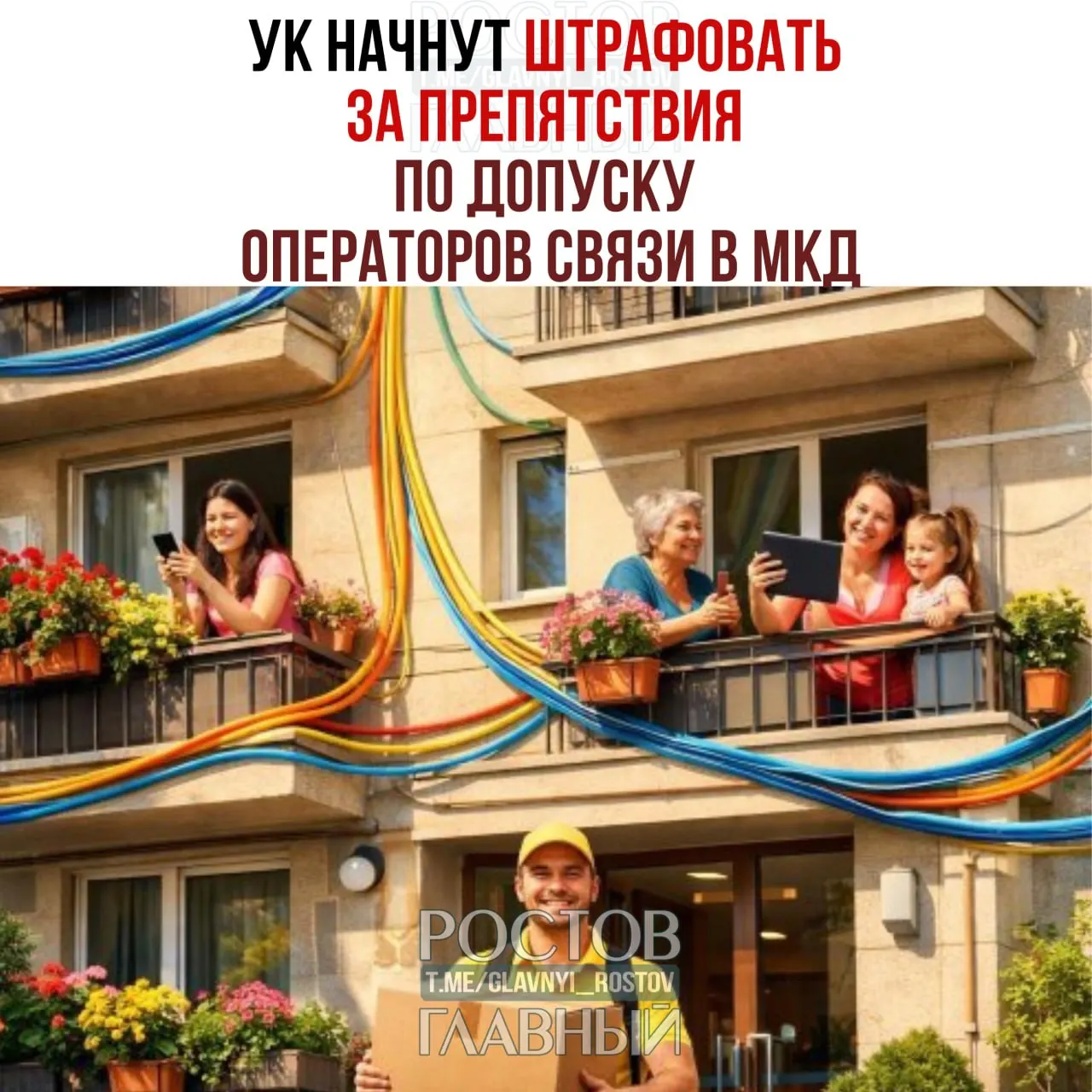 Новый закон вводит ответственность для управляющих компаний и ТСЖ за препятствия при установке, обслуживании и демонтаже оборудования операторов связи — предусматриваются штрафы для должностных и юридических лиц.