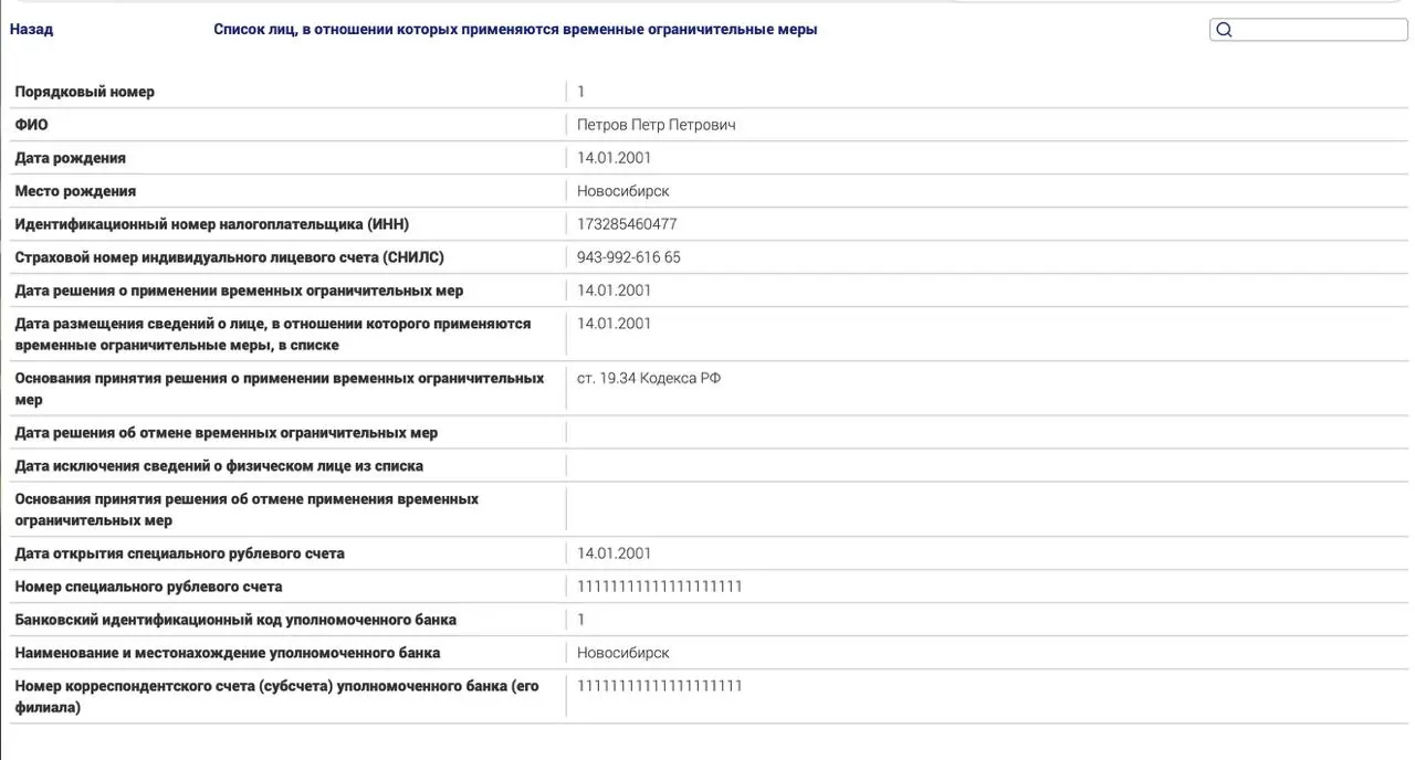 Новый реестр ограничений для россиян за границей по политическим статьям может затронуть банковские операции и распоряжение имуществом.