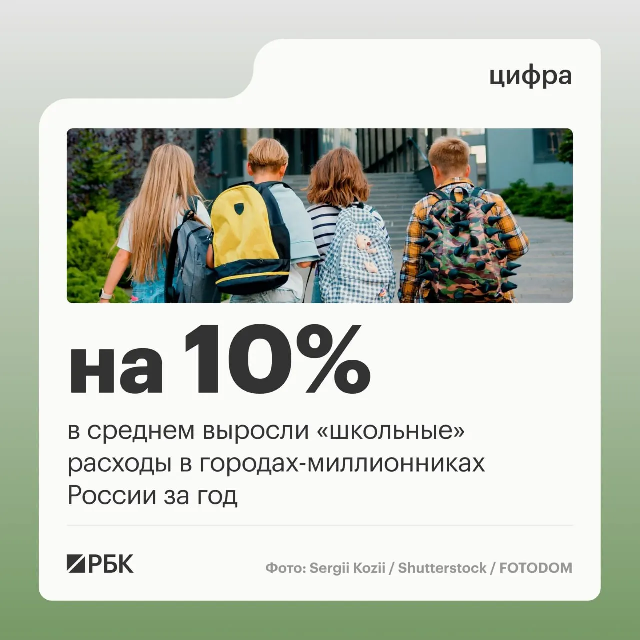 Расходы на школьные принадлежности и сборы в крупнейших городах выросли: Москва — 21 тыс. руб. на ребенка, Санкт-Петербург — 19,4 тыс., Красноярск — 18,5 тыс., Уфа — 15,3 тыс., Волгоград — 15,2 тыс.