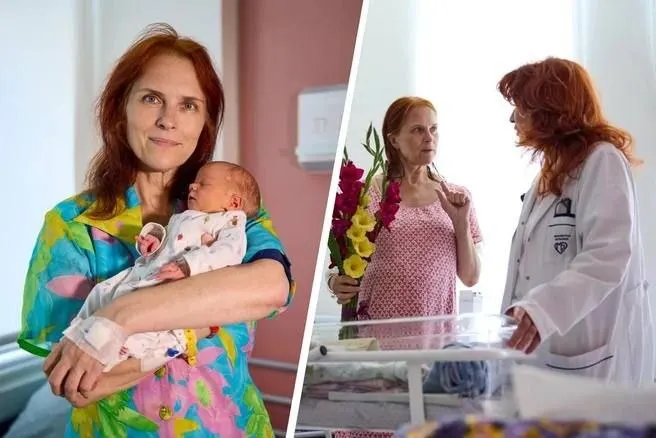 60-летняя москвичка родила третьего ребенка после криоконсервации яйцеклеток и ЭКО; во время операции удалили миому матки, малыш здоров.