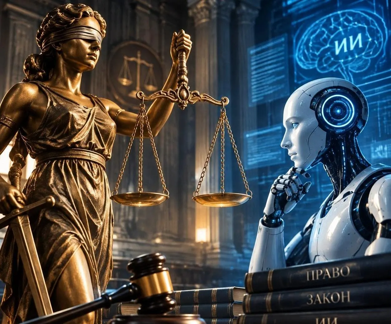 Через год в судах начнут внедрять системы искусственного интеллекта для поддержки судопроизводства.