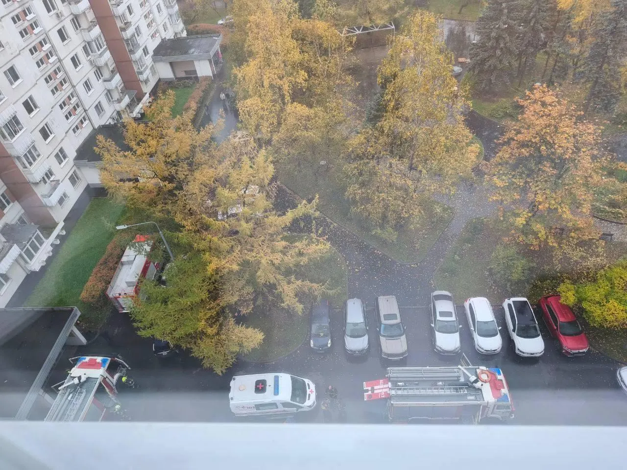 Пожар произошёл в микрорайоне Олимпийская деревня на западе Москвы; погибли двое людей, пожар ликвидирован.