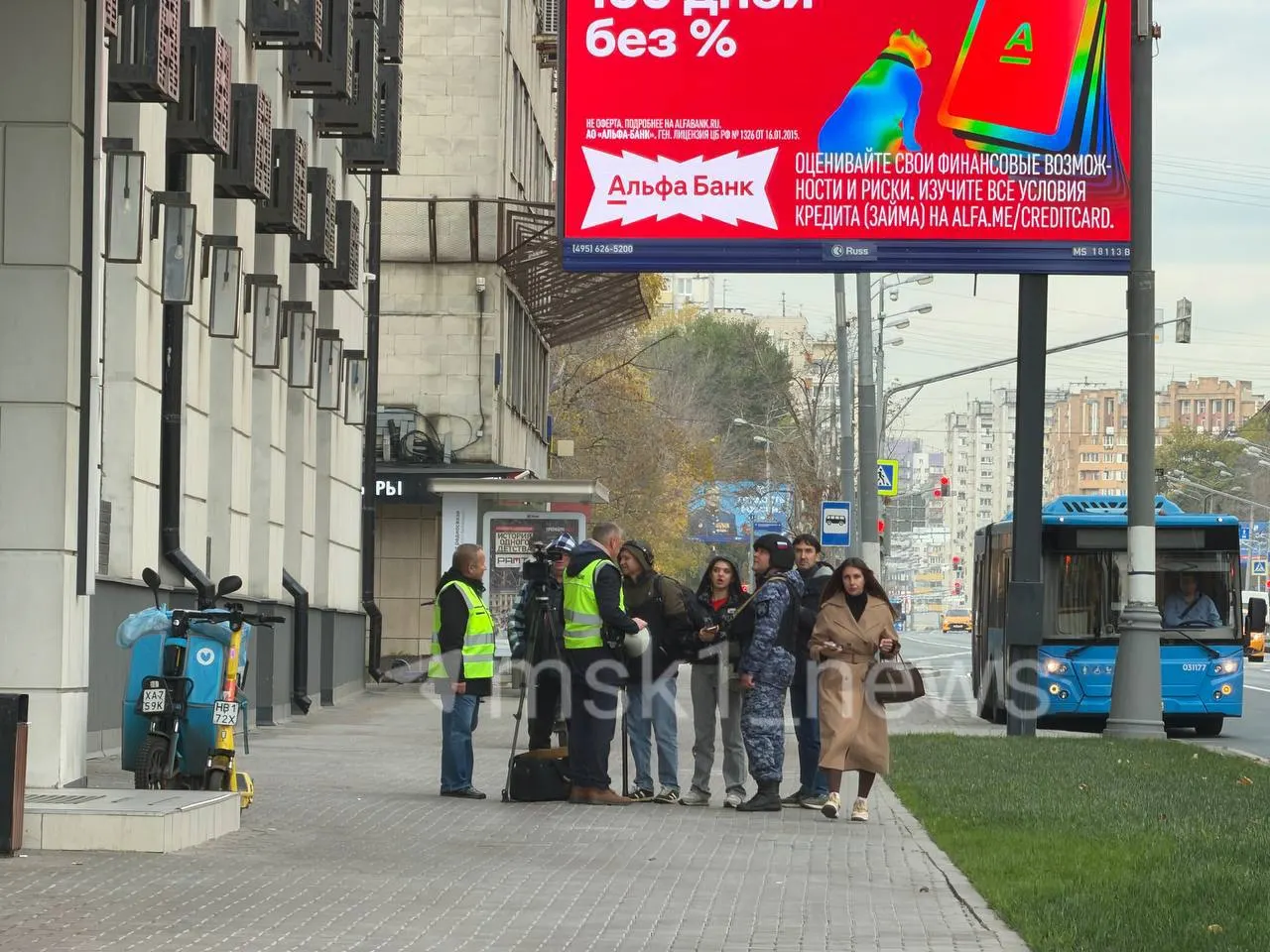 Студентов вывели из четвертого корпуса Института цифрового образования на Нижегородской улице, напротив жилого комплекса.